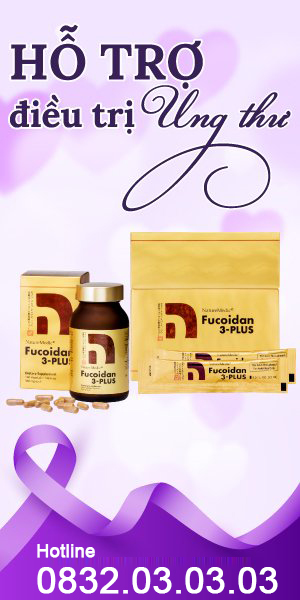 Fucoidan 3plus Ho Tro Dieu Tri Ung Thu